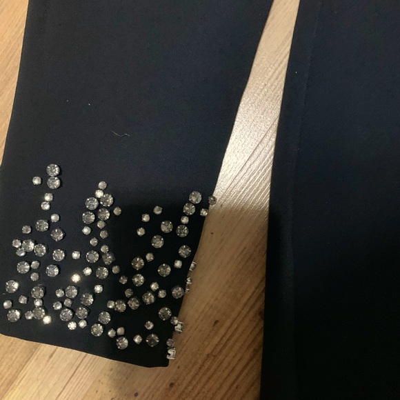 H&M Black Dress with Rhinestones | Size 8 - Picture 4 of 6